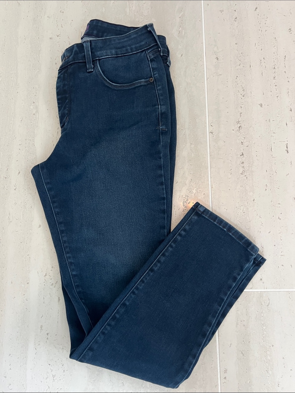 NYDJ Dark Indigo Straight Leg Jeans